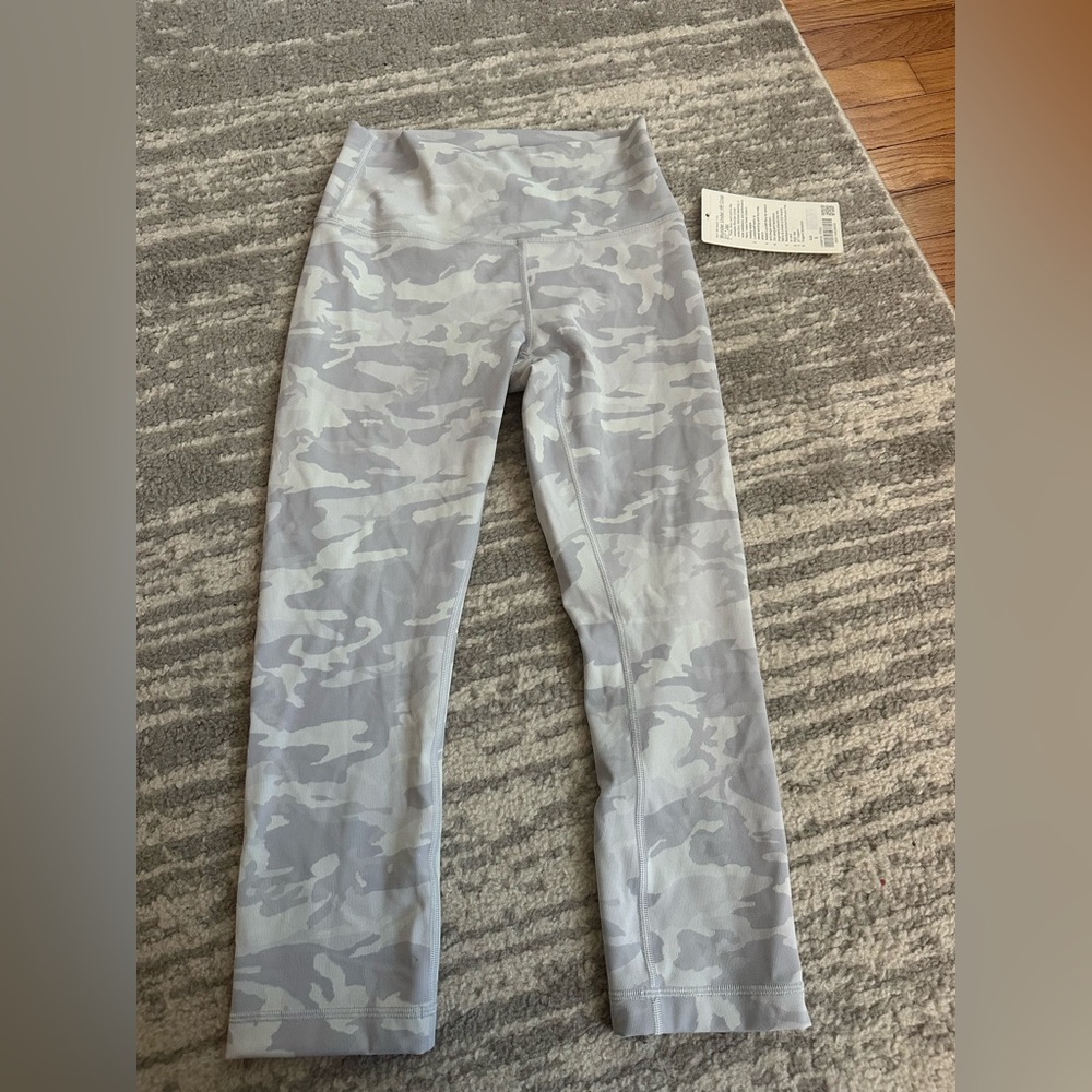 lululemon athletica Gray Camo Leggings